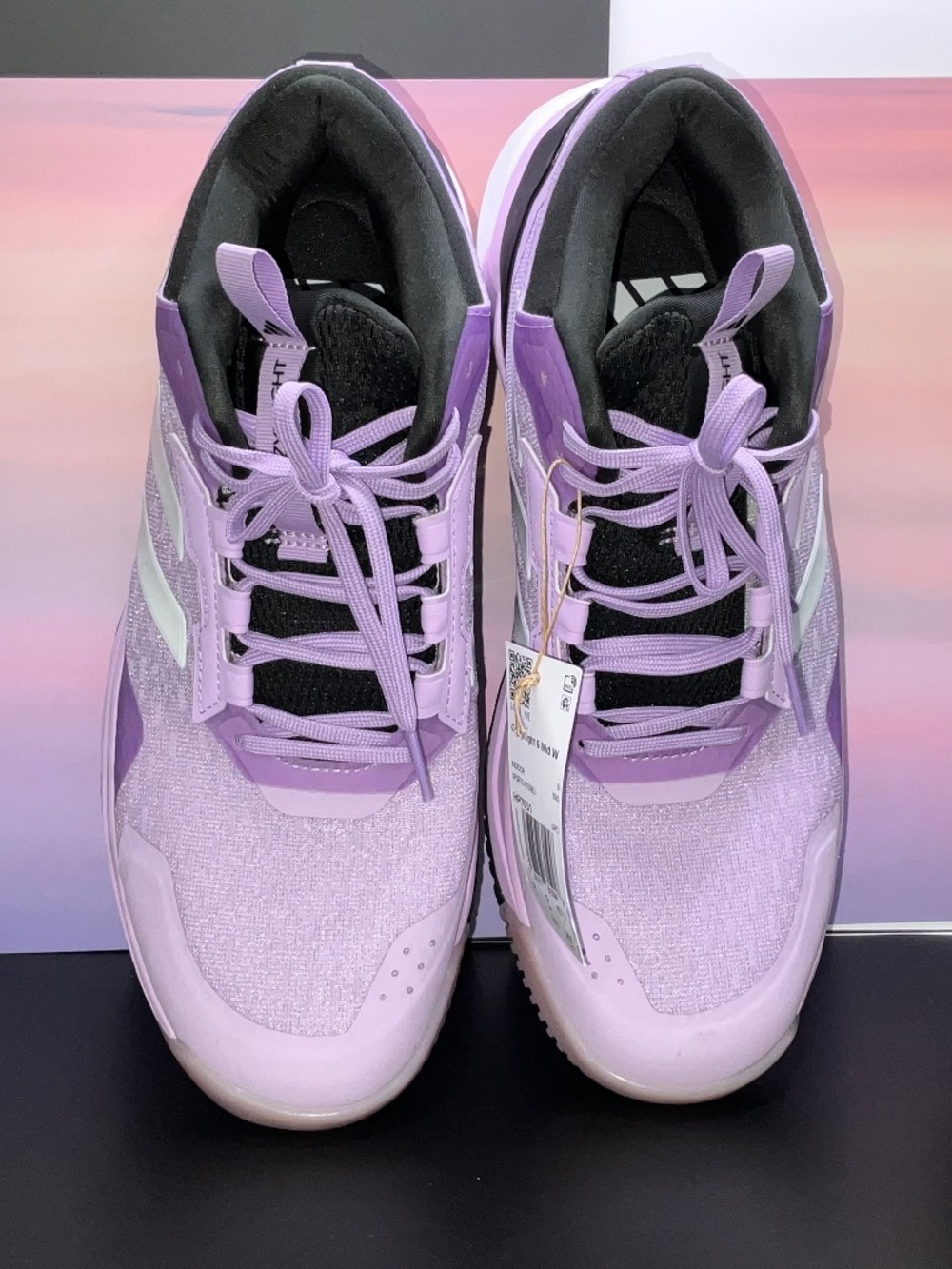 Adidas CrazyFlight 6 Mid W Indoor Volleyball Shoes. Purple/Black.US W 10. NWT/No